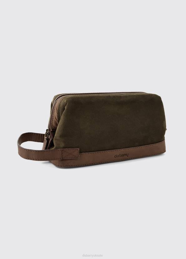 Dubarry Accessories Men Newgrange Wash Bag Olive 862D1044