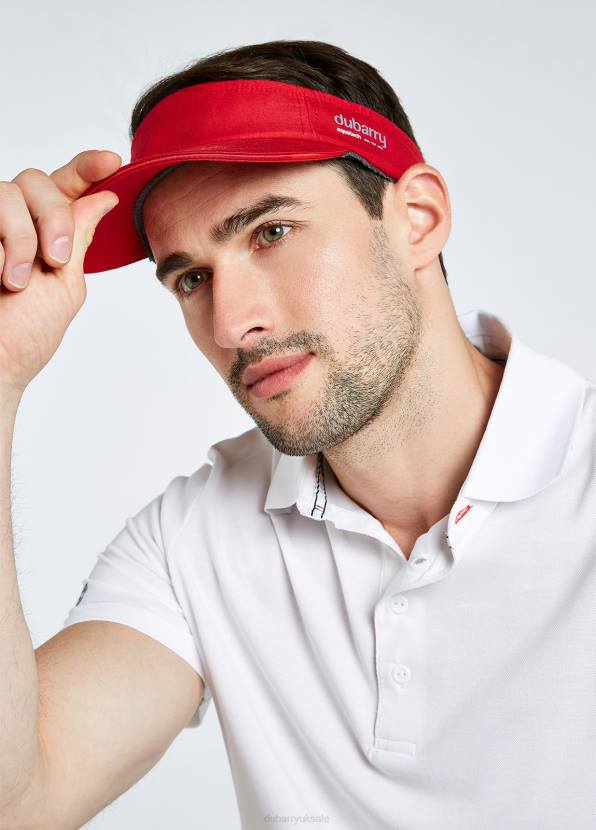 Dubarry Accessories Men Cascais Visor Red 862D475