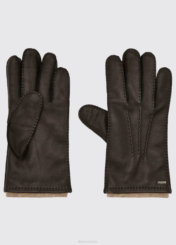 Dubarry Accessories Men Lisryan Leather Gloves Black 862D1042