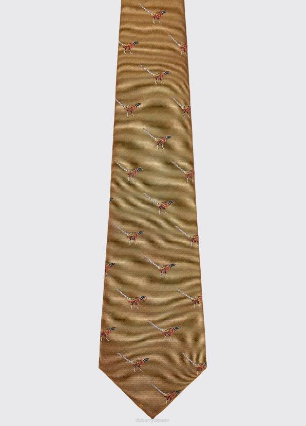 Dubarry Accessories Men Madden Silk Tie Gold 862D1056