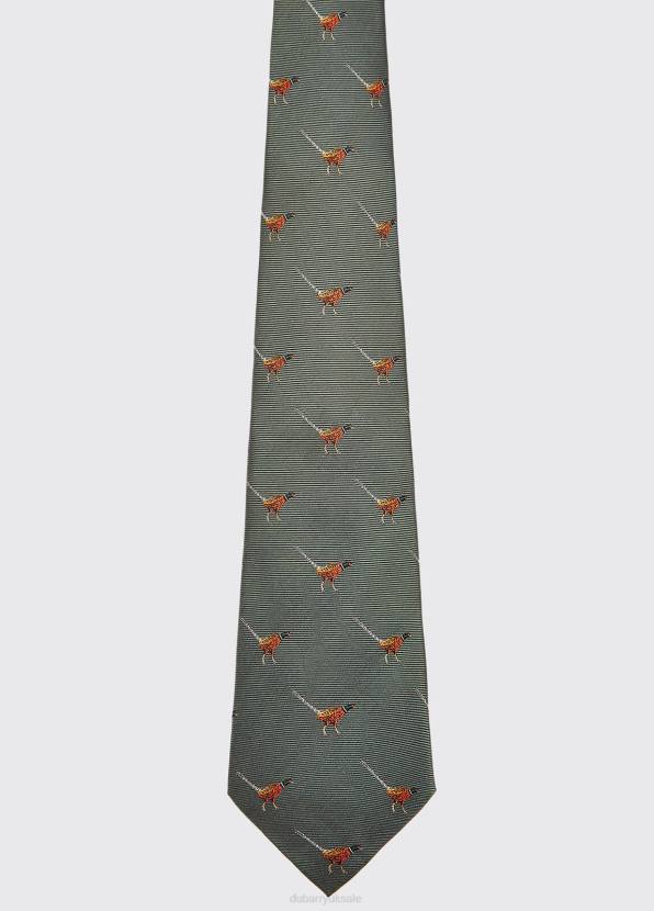 Dubarry Accessories Men Madden Silk Tie Olive 862D1051
