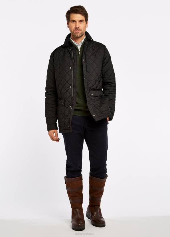 Dubarry Clothing Men Adare Quilted Jacket Black 862D1111