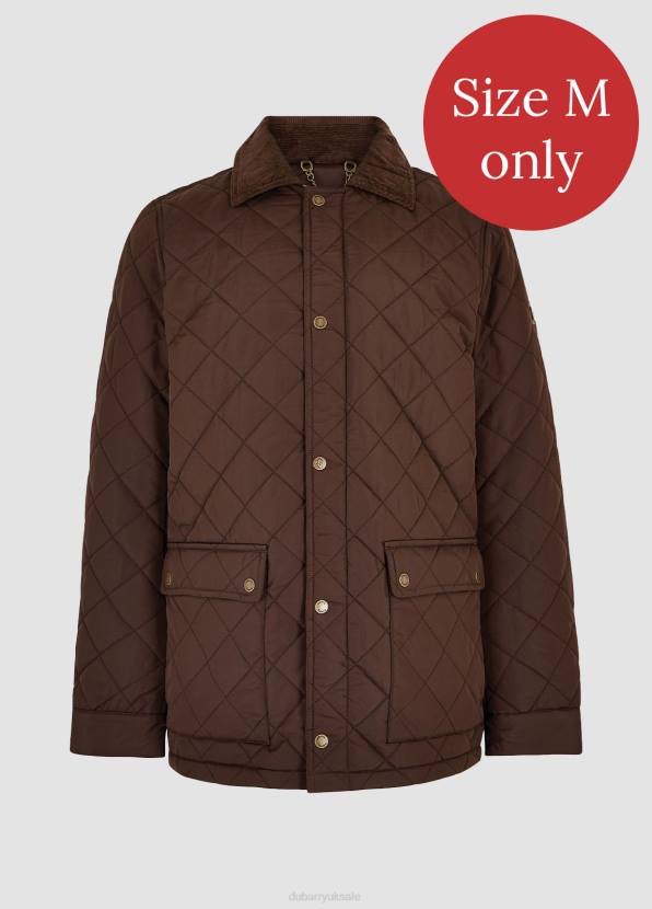 Dubarry Clothing Men Adare Quilted Jacket Peat 862D1151