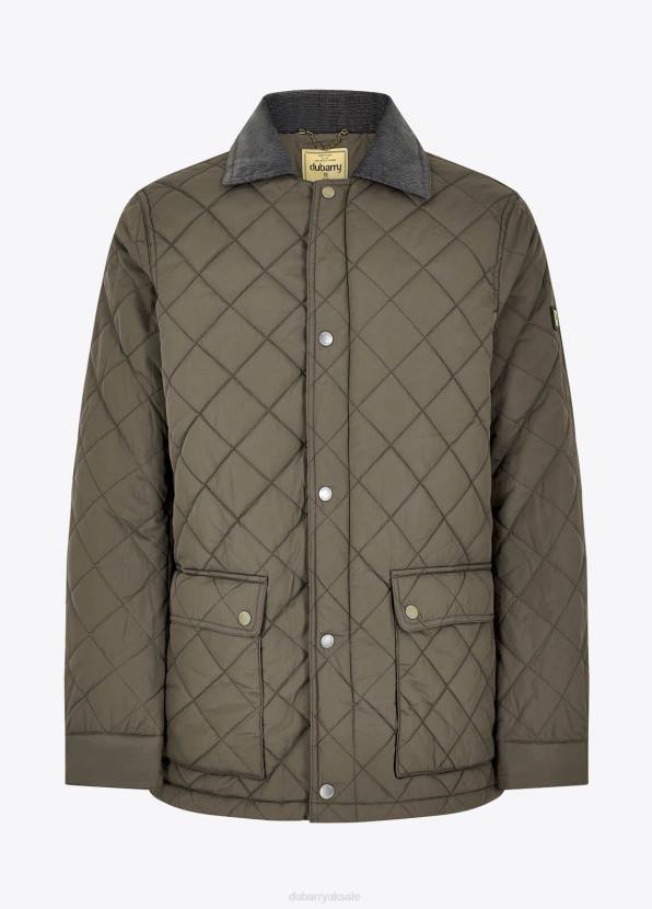 Dubarry Clothing Men Adare Quilted Jacket Smoke 862D1078
