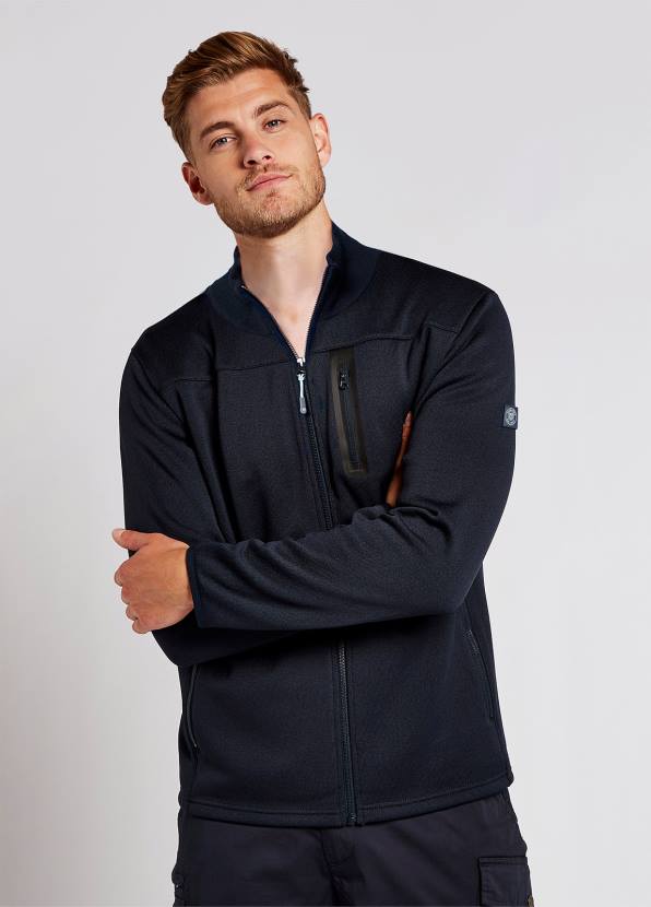 Dubarry Clothing Men Badgerhill Fleece Jacket Navy 862D954