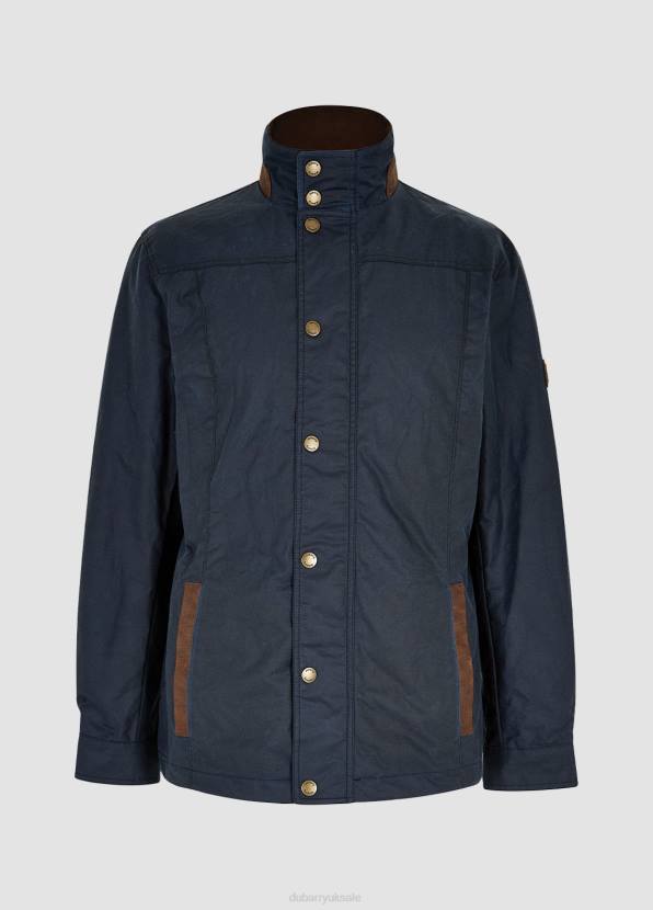 Dubarry Clothing Men Carrickfergus Wax Jacket Ocean Blue 862D966