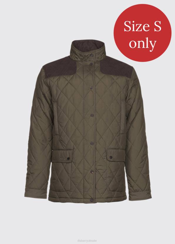 Dubarry Clothing Men Castlemartyr Quilted Jacket Olive 862D1132