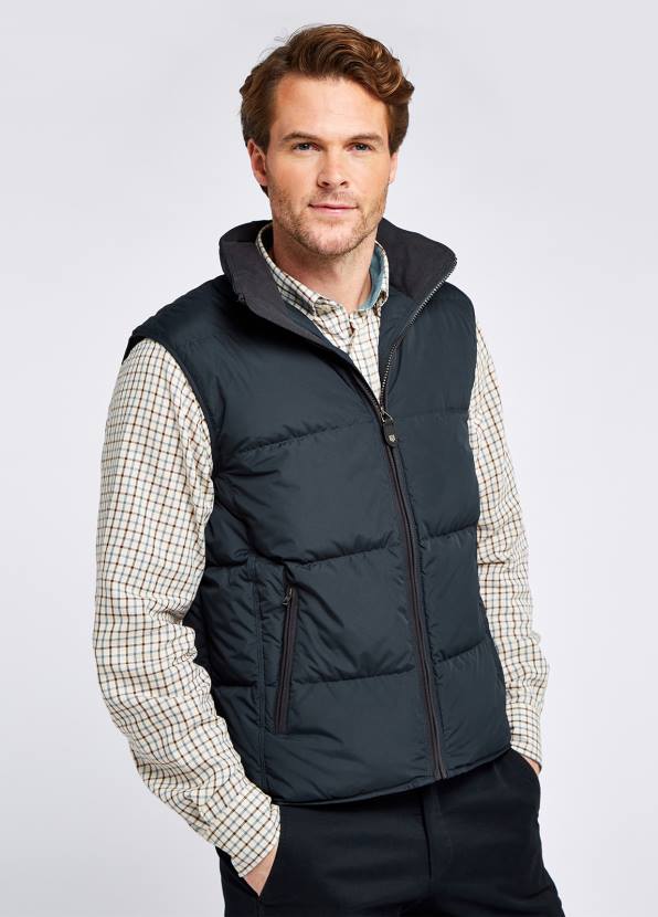Dubarry Clothing Men Graystown Down Gilet Navy 862D984