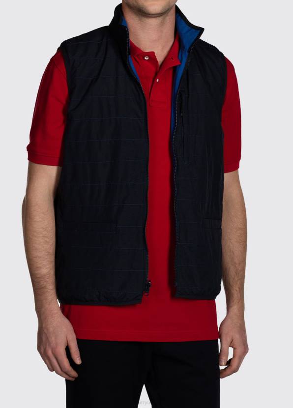 Dubarry Clothing Men Killashee Reversible Lightweight Gilet Cobalt 862D1186