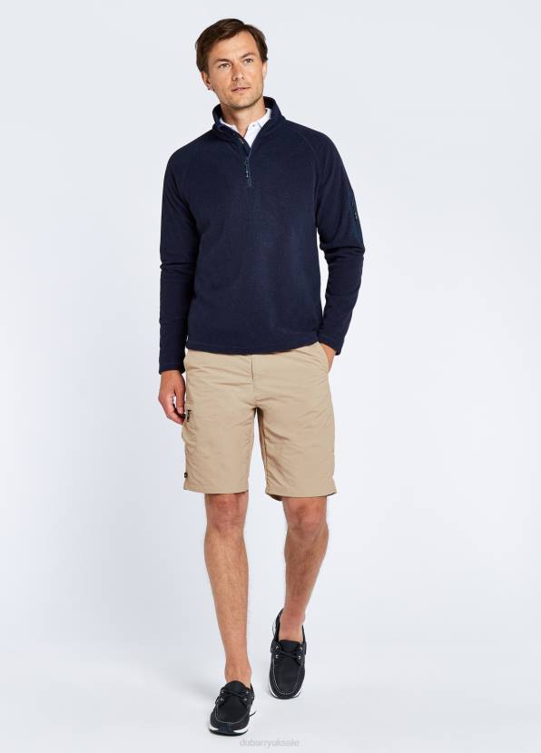 Dubarry Clothing Men Monaco Quarter-zip Fleece Navy 862D986