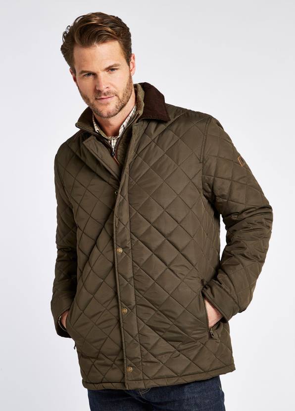 Dubarry Clothing Men Mountusher Quilted Jacket Olive 862D1011
