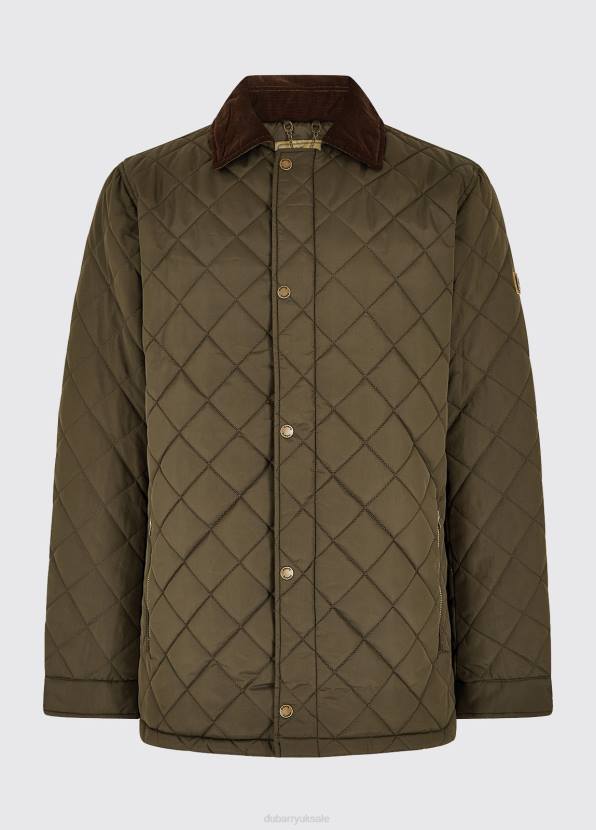 Dubarry Clothing Men Mountusher Quilted Jacket Olive 862D1011