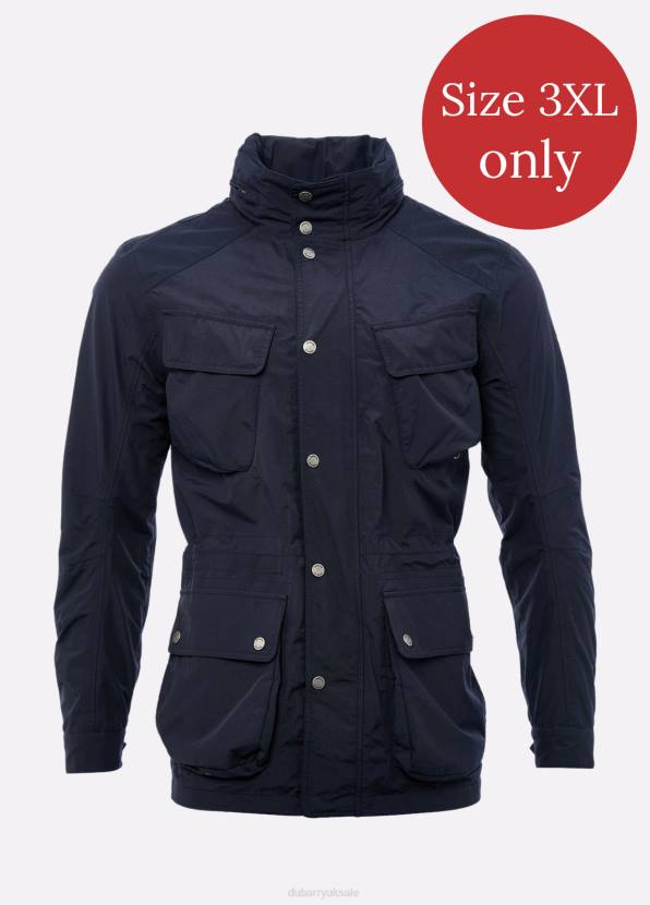 Dubarry Clothing Men Thornton Waterproof Jacket Navy 862D1150