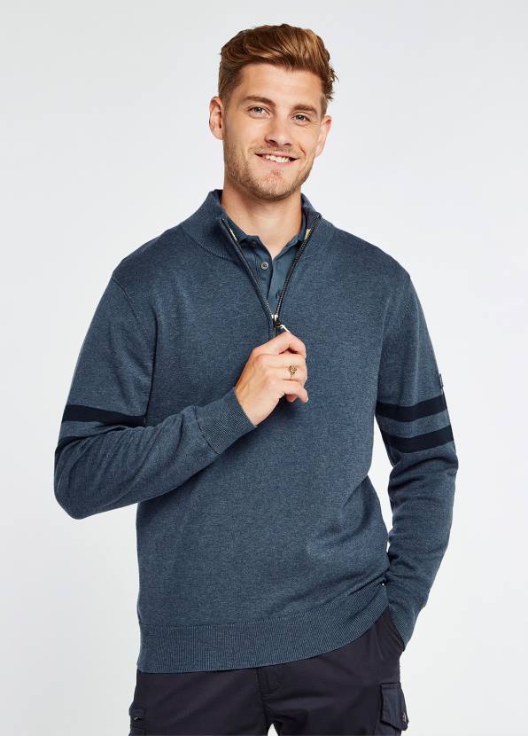 Dubarry Clothing Men Ballybrittas Sweater Steel 862D938