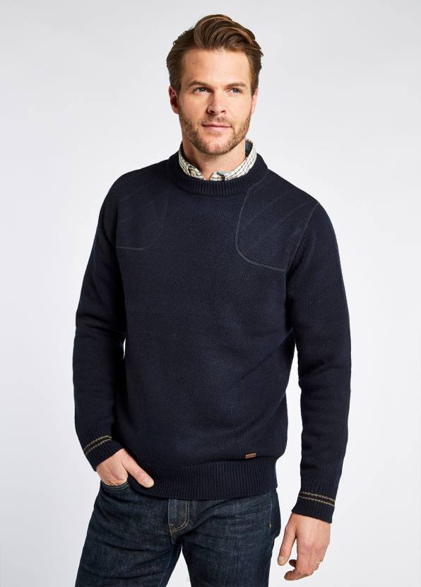 Dubarry Clothing Men Clarinbridge Crew Neck Sweater Navy 862D1023