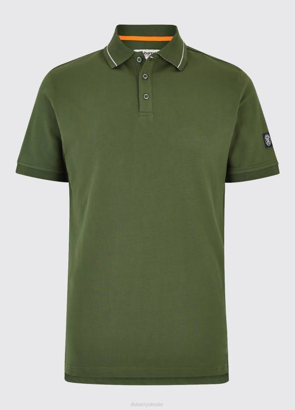 Dubarry Clothing Men Loftus Polo Pesto 862D1096