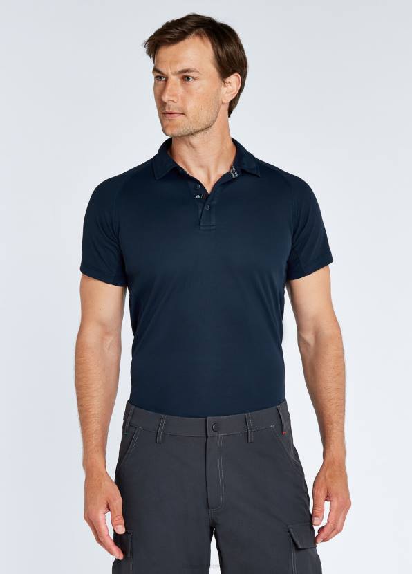 Dubarry Clothing Men Menton Technical Polo Navy 862D1018