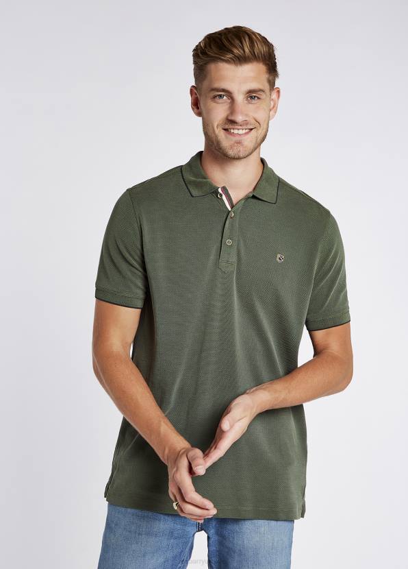 Dubarry Clothing Men Morrison Polo Pesto 862D943