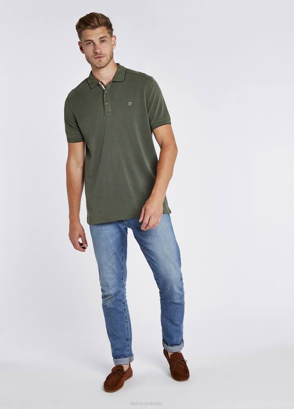 Dubarry Clothing Men Morrison Polo Pesto 862D943