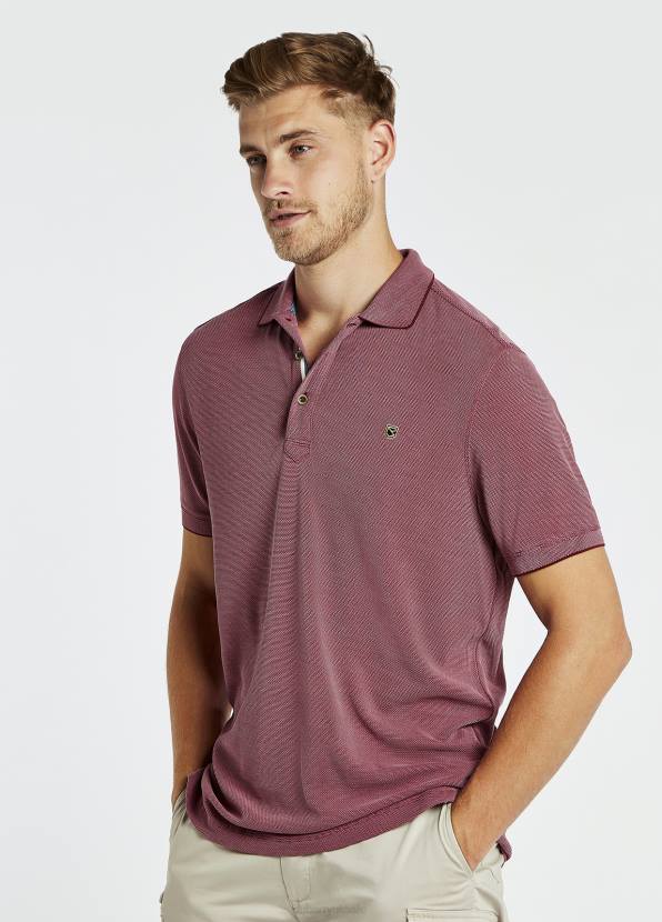 Dubarry Clothing Men Morrison Polo Ruby 862D944