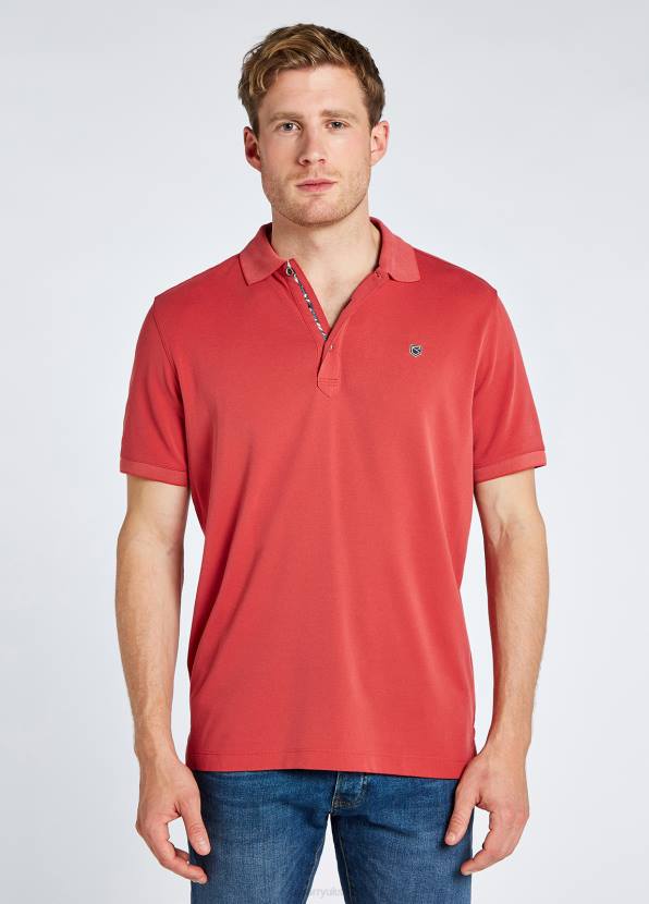 Dubarry Clothing Men Ormsby Polo Red 862D1119