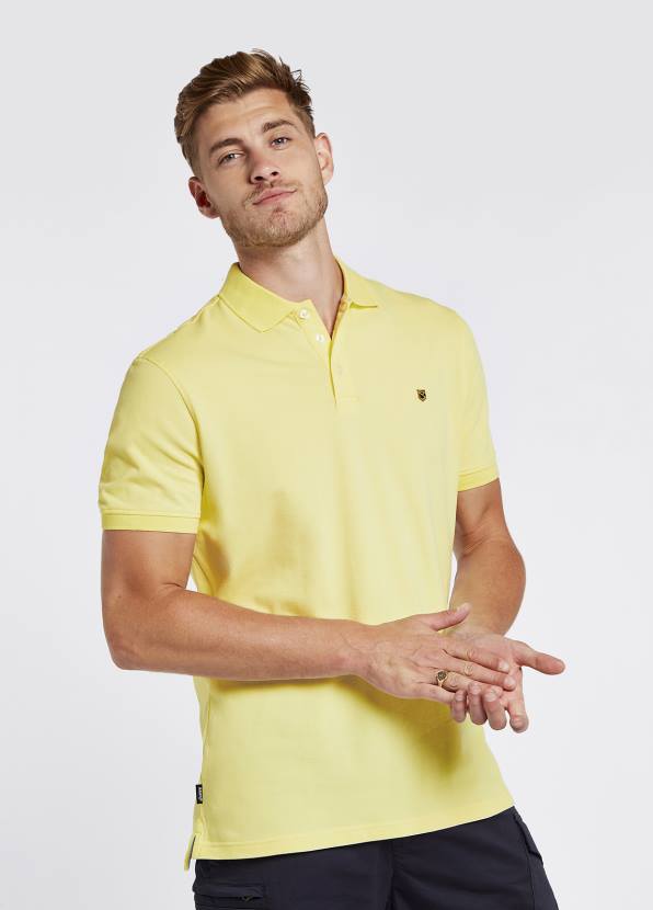 Dubarry Clothing Men Quinlan 4-way Stretch Polo Citrus 862D936