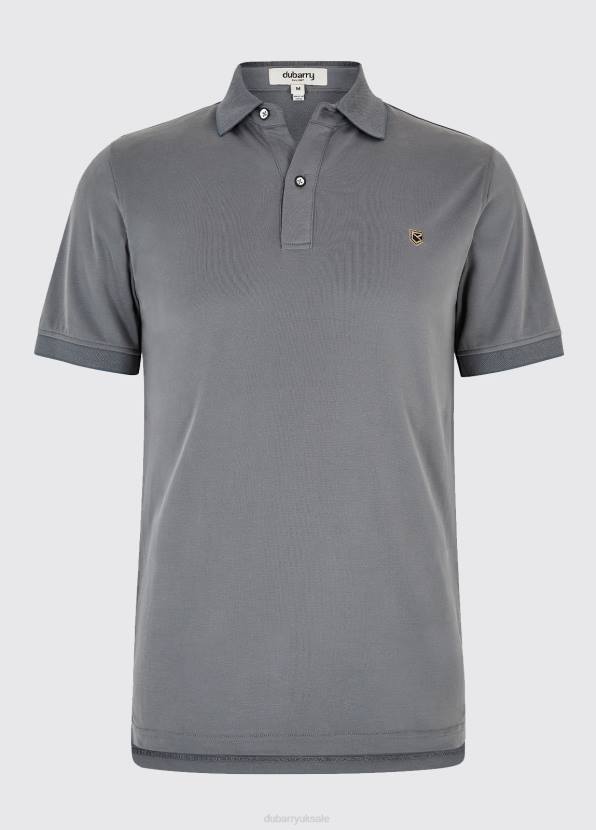 Dubarry Clothing Men Sweeney Polo Graphite 862D1017