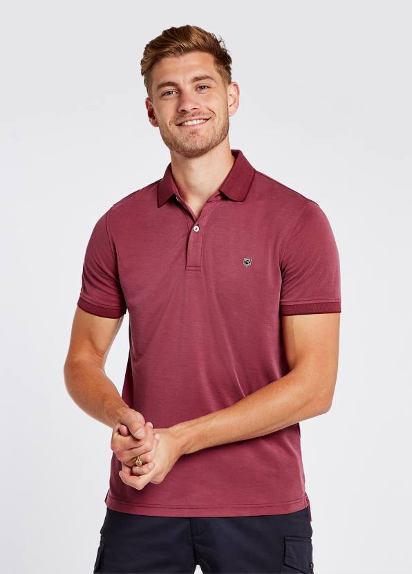 Dubarry Clothing Men Sweeney Polo Ruby 862D931