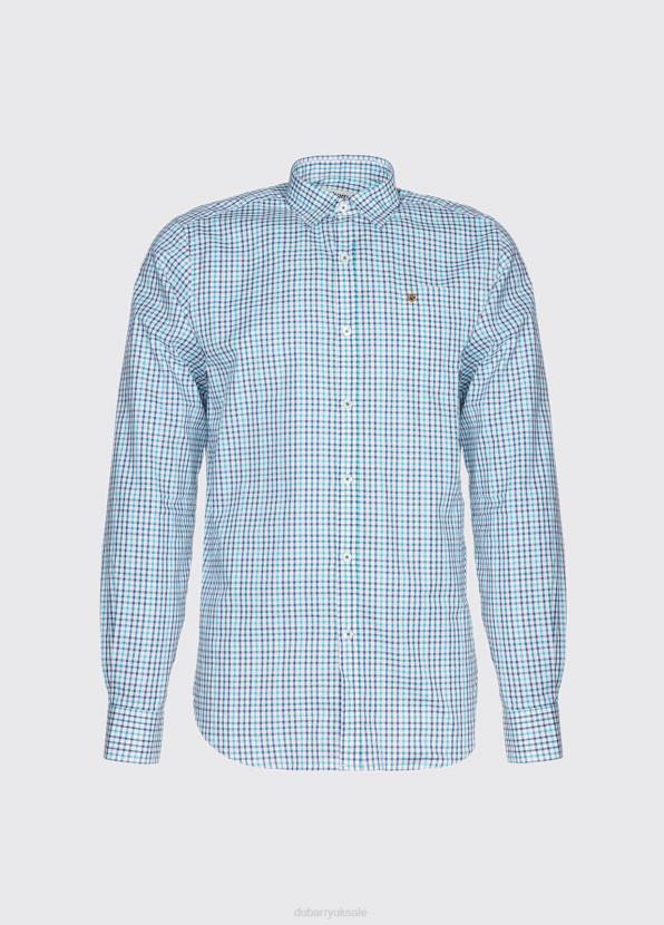 Dubarry Clothing Men Ballincollig shirt Teal Multi 862D1208