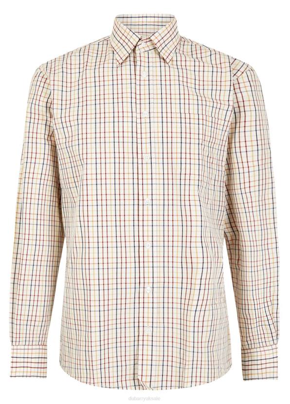 Dubarry Clothing Men Baylin Shirt Merlot Multi 862D1164