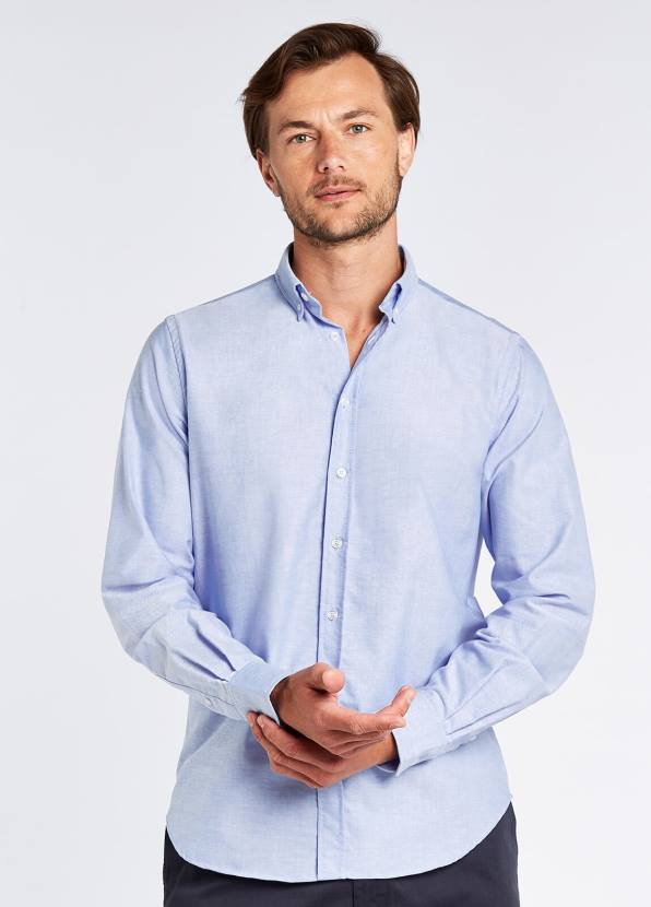 Dubarry Clothing Men Castlecove Oxford Shirt Pale Blue 862D1020