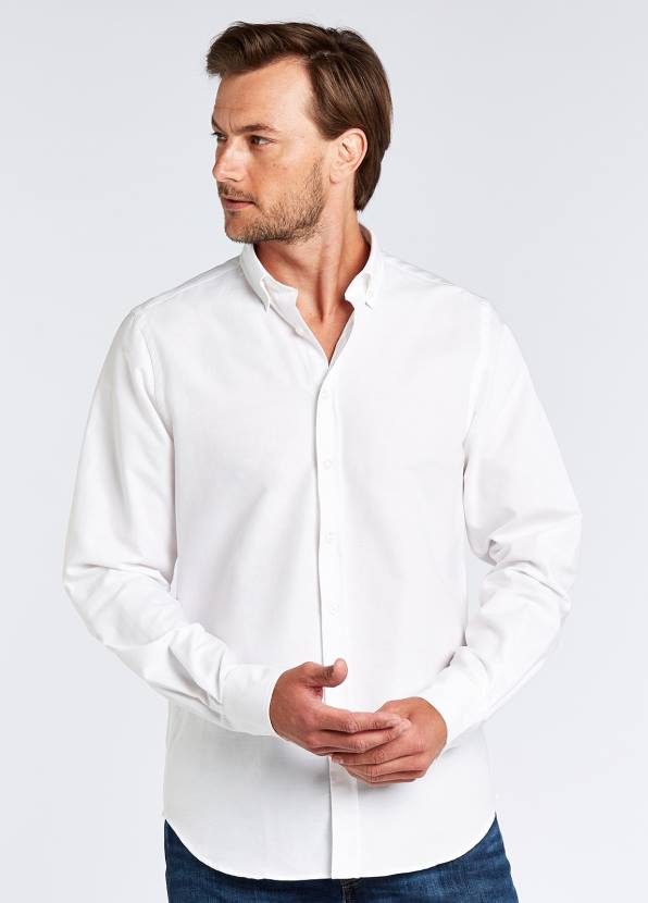 Dubarry Clothing Men Castlecove Oxford Shirt White 862D972