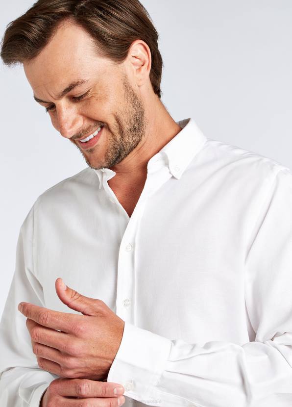 Dubarry Clothing Men Castlecove Oxford Shirt White 862D972