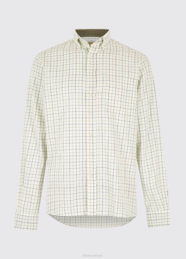 Dubarry Clothing Men Hollymount Check Shirt Cream 862D1016