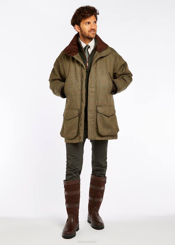 Dubarry Clothing Men Ballinturbet Tweed Jacket Cedar 862D971