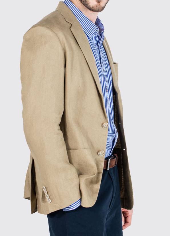 Dubarry Clothing Men Glen Linen Blazer Sage 862D1076