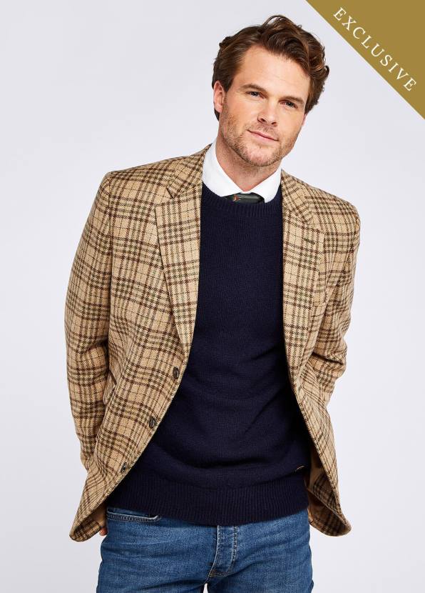 Dubarry Clothing Men Rockingham Tweed Jacket Pebble 862D1168