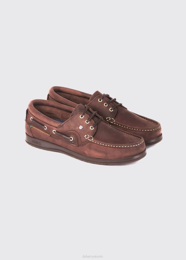 Dubarry Footwear Men Commodore XLT Deck Shoe Old Rum 862D848