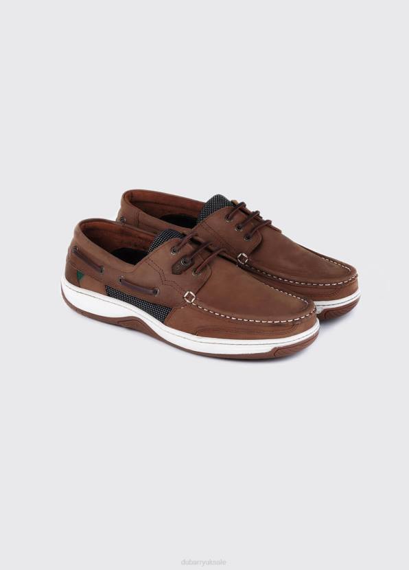 Dubarry Footwear Men Regatta Deck Shoe Donkey Brown 862D919