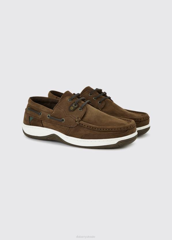Dubarry Footwear Men Regatta Deck Shoe Walnut 862D892