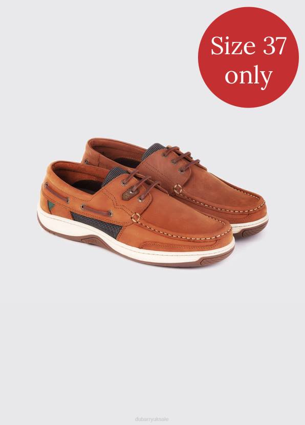 Dubarry Footwear Men Regatta Deck Shoe Whiskey 862D1155