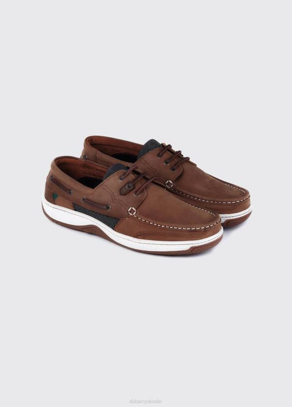 Dubarry Footwear Men Regatta ExtraFit Deck Shoe Donkey Brown 862D852