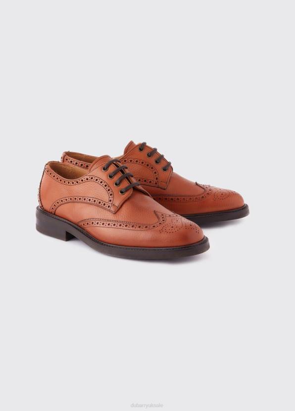 Dubarry Footwear Men Derry Goodyear Brogue Shoes Tan 862D902
