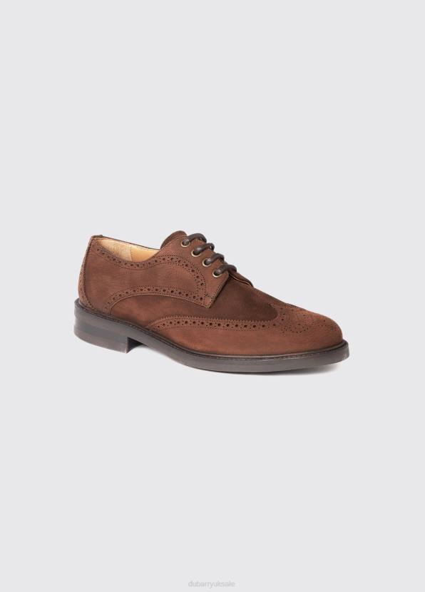 Dubarry Footwear Men Derry Goodyear Brogue Shoes Walnut 862D874