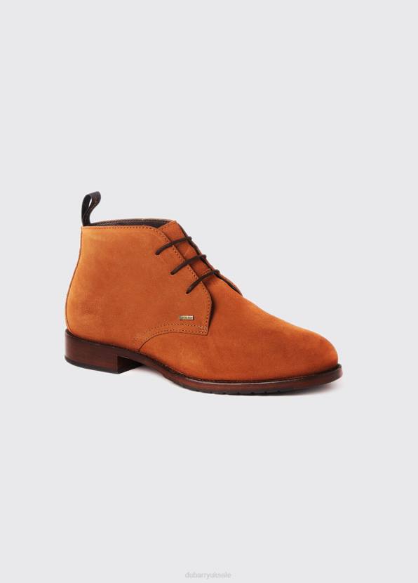 Dubarry Footwear Men Waterville Mid Top Leather Boot Camel 862D1125