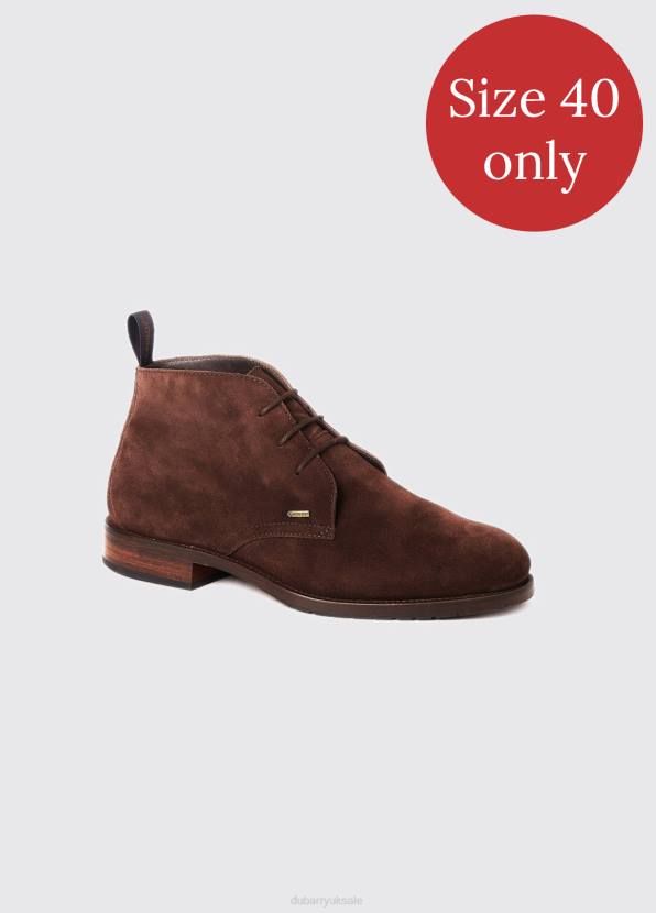 Dubarry Footwear Men Waterville Mid Top Leather Boot Cigar 862D1152