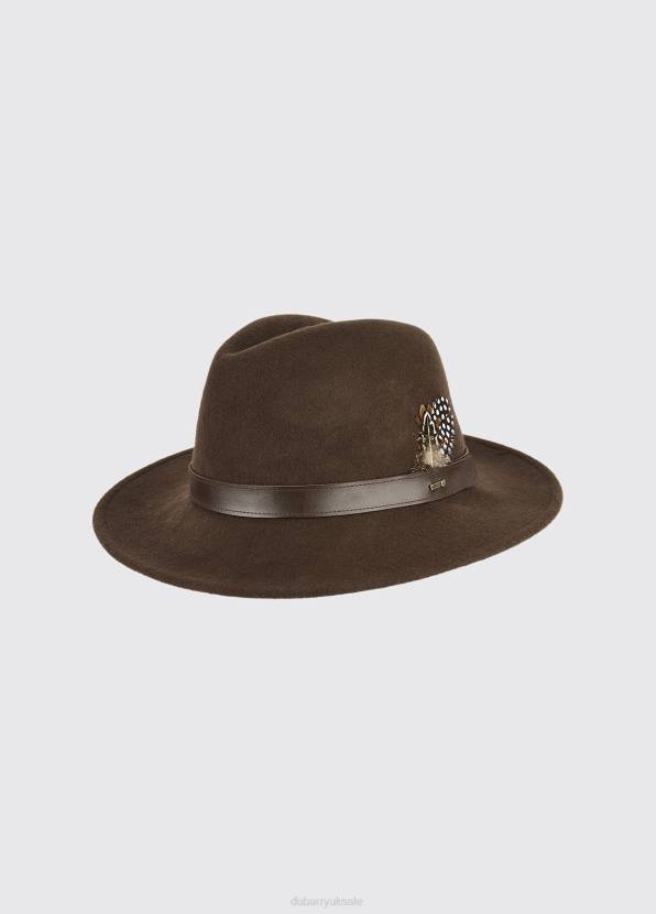 Dubarry Accessories Women Gallagher Felt Hat Bourbon 862D307