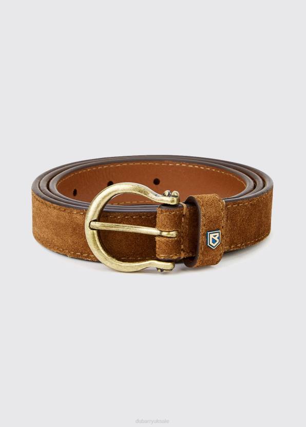 Dubarry Accessories Women Archway Suede Belt Camel 862D370
