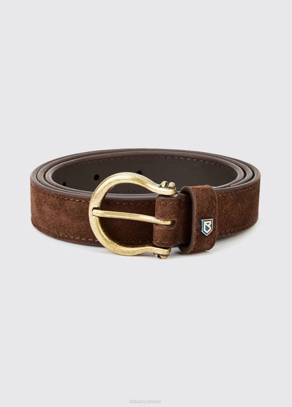 Dubarry Accessories Women Archway Suede Belt Cigar 862D334