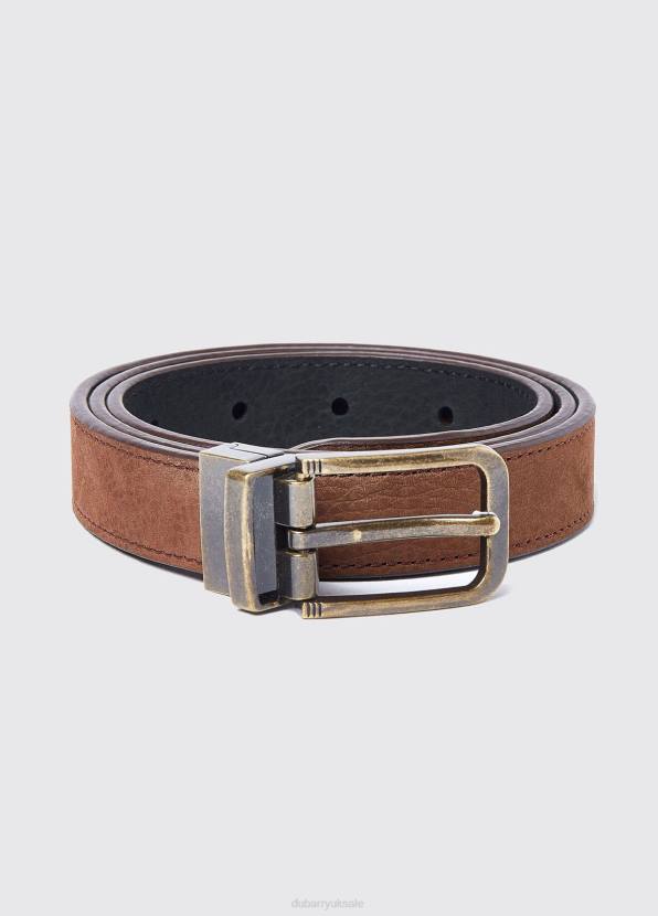 Dubarry Accessories Women Foynes Leather Belt Walnut 862D385